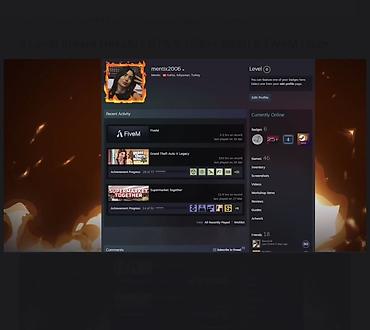 pubg uc pulsuz: Steam hesabı – Level 6, 530+ saat oyun vaxtı, FiveM üçün hazır — 1