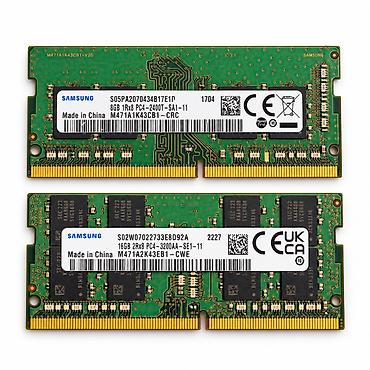 Комплектующие для ноутбуков: Samsung noutbuk RAM-ları satılır. Yeni vəziyyətdədir, demək olar ki — 1