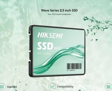 Жесткие диски, переносные винчестеры: Накопитель, Новый, Hikvision, SSD, 256 ГБ, 2.5", Для ПК