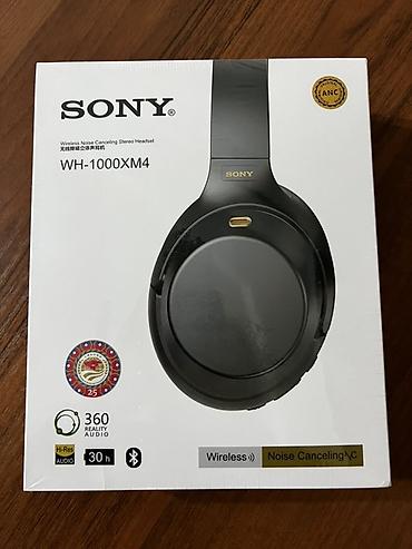 наушники для ноутбука: Sony WH-1000XM4 — беспроводные полноразмерные наушники с активным — 1