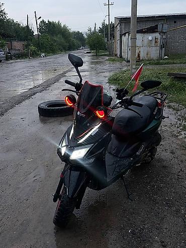 мото мапеь: Продаю скутер Самурай 150кубовый Защитка и кофр есть доп фары грипсы — 3