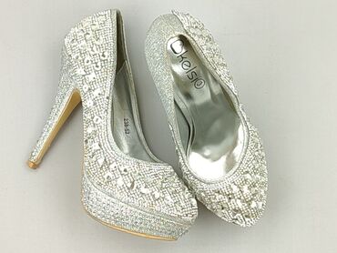 białe sandały na obcasie ccc: Półbuty damskie, rozmiar 36 w lalafo.pl białe sandały na obcasie ccc: Półbuty damskie, rozmiar 36