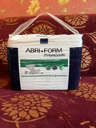 памперсы для взрослых бишкек: Подгузники - трусики для взрослых Abri Form Premium ( L2, 22шт) 2500