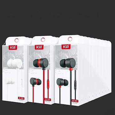 Slušalice: Slusalice sa mikrofonom K-107 NOVO. Opis proizvoda: Kin handsfree — 5