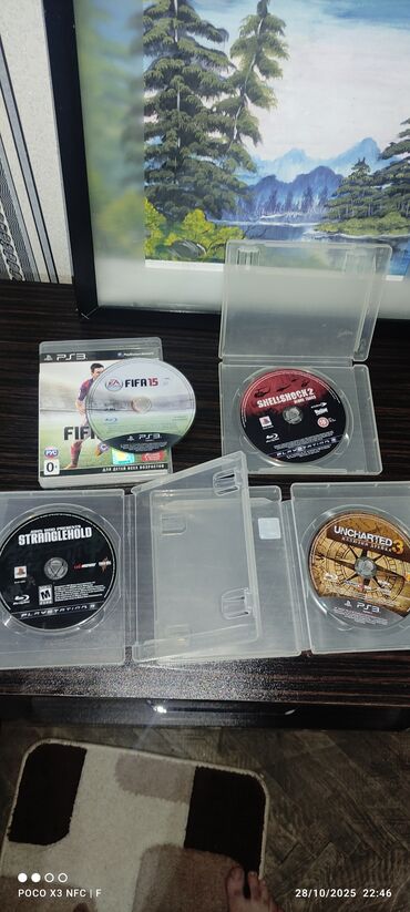 подставка для ноутбука: PS3 oyun diskları dəsti - FIFA 15 (PlayStation 3) – qabı və disk -