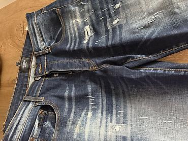 ca sakoi: Muske prskane farmerice nove samo, slim fit, vel 33/ 32 — 4
