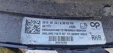 visina auta: RUB KRILA G05 DESNI ZA BMW X5 | BMW X5 g05 rub krila desni 8069288 — 1