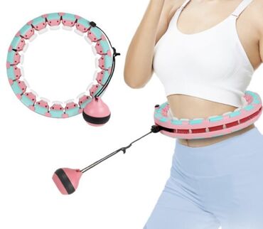 массажный обруч для похудения: Акция! Hula hoop. Массажный обруч с утяжелителем для похудения