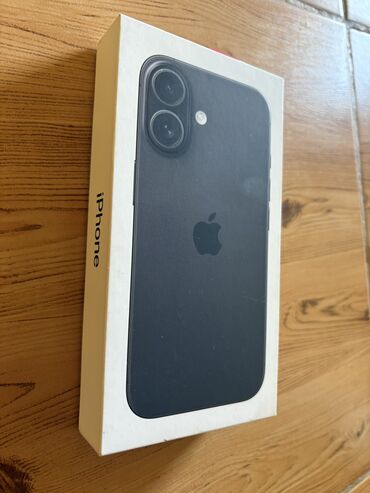 amerikadan iphone: IPhone 16, 128 GB, Qara