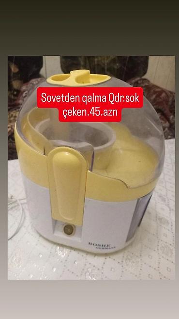 Sovetden qalma sok çeken.Qdr.tam işlek veziyyetdedir.çox az istifade lalafo.az -da Sovetden qalma sok çeken.Qdr.tam işlek veziyyetdedir.çox az istifade