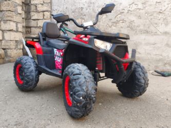 qızlar ucun məktəb formaları: Uşaq elektrik kvadrosikl – 4 təkərli, off-road tərzli - Güclü dizayn