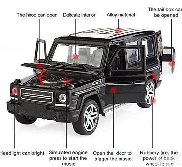 zirafa plisana igracka velika: Metalni Autić Mercedes-Benz G500 - Sivi sa Svetlom i Muzikom Novo, u — 2