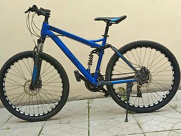 Toba dağ velosipedi – tam amortizasiya, disk əyləclər, 29" təkərlər