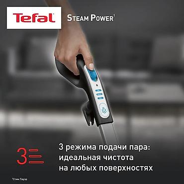 плинтер: Пароочиститель Tefal, Паровая швабра Новый — 3