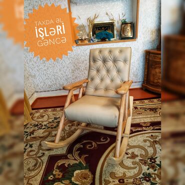 Kreslolar: Yeni, Kreslo-kaçalka, Parça, Kredit yoxdur, Ödənişli çatdırılma — 12