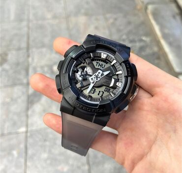 швейцарские часы бу: G-shock gm-110s-1a функции : секундомер, будильник, мировое время