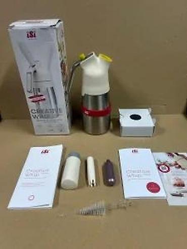 Ostala kuhinjska oprema: ISi Creative Whip – profesionalni sifon za šlag, deserte i dekoracije — 14