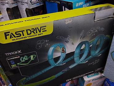 launch pad9: Игровой набор «FAST DRIVE – Glowing Track Set» - Светящийся трек с — 1