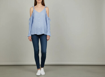 Blouses: Page One, Women's blouse, size L