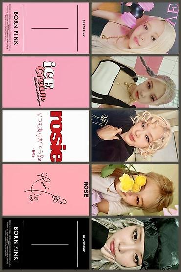 İncəsənət və kolleksiyalar: BLACKPINK – Born Pink fotokart kolleksiyası Məhsul: Rəsmi “Born Pink” — 5