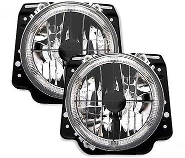 HROM CLEAR GLASS ANGEL EYES FAROVI VW GOLF 2 II | Hrom tuning