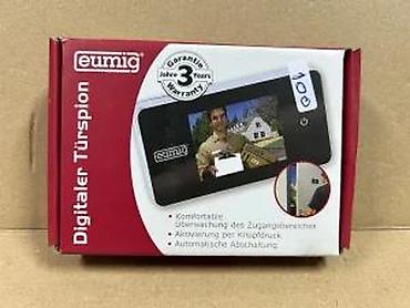 Video interfoni: Digitalna video-špijunka za vrata Eumig (model JY8026) - Ekran: TFT — 8