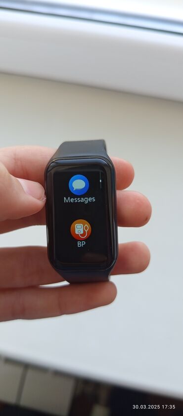Smart saatlar: İşlənmiş, Smart saat, Blackview, Sensor ekran, rəng - Qara — 6