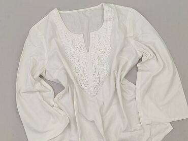 massimo dutti biale spodnie: Women's blouse, size M