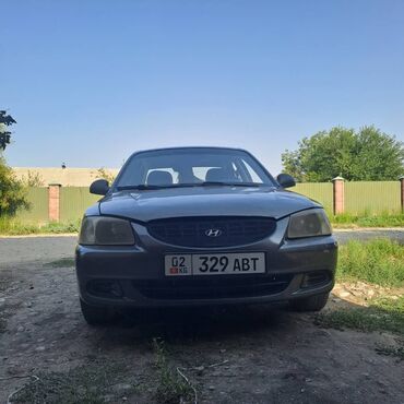 трактор 40 т: Hyundai Accent: 2004 г., 1.5 л, Механика, Бензин, Седан