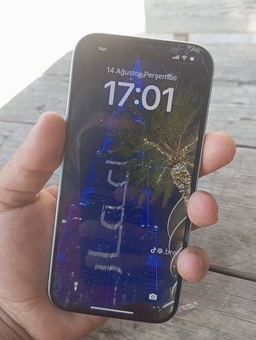 ipone şirvan: IPhone 15 Pro, 128 GB, Ağ