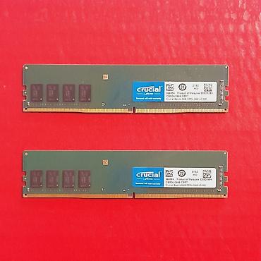 Оперативная память (RAM) для ПК, Б/у, Crucial, 8 ГБ, DDR4, 2666 МГц