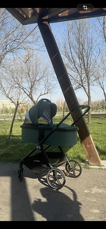 rant flex: Детская коляска 2-в-1 (люлька + прогулочный блок), цвет мятно‑зелёный — 2