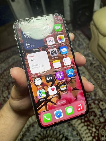 Apple iPhone: IPhone X, 64 ГБ, Серебристый — 8