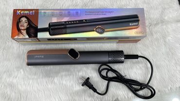 Düzləşdiricilər və ütüfenlər: Kemei KM-6910 saç düzləndirici - Peşəkar “hair straight” modeli - — 4