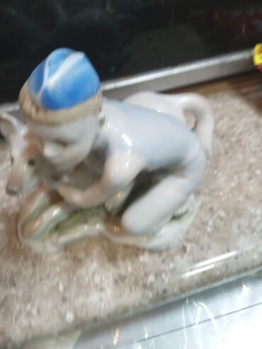 Fiqurlar: Fiqur, Keramika, rəng - Mavi — 12