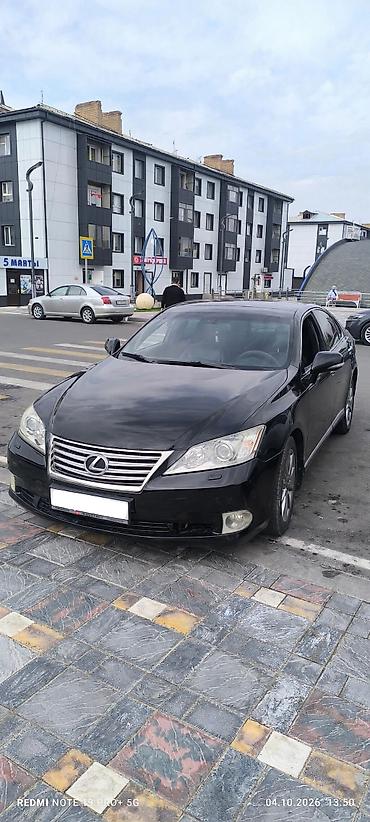 Продажа авто: Lexus ES: 2010 г., 3.5 л, Автомат, Бензин, Седан — 2