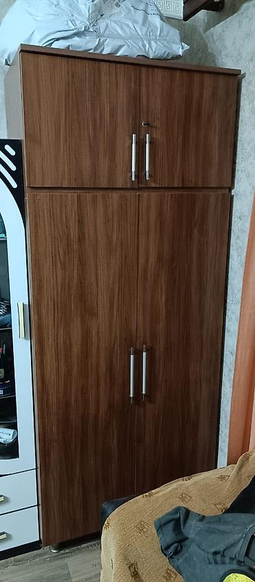 bal: İki bölməli paltar dolabı - Material: Aşağı hissə və üst şkaf eyni — 1