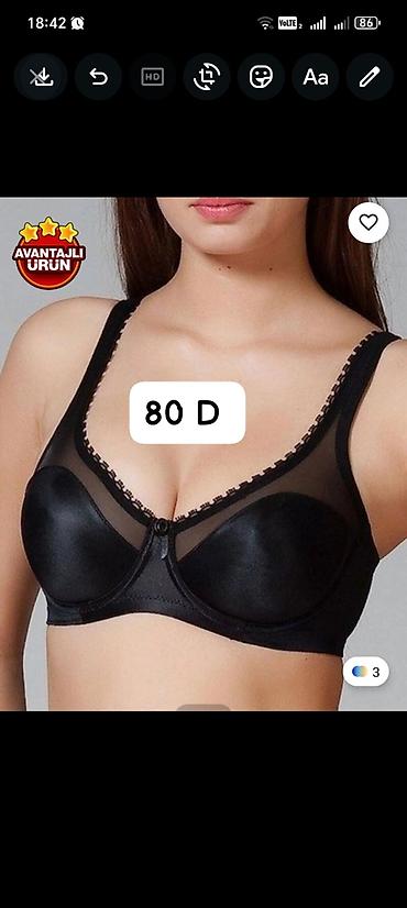uqi: Yenİnci Underwear – qara rəngli qadın büstqalteri - Brend: Yeni İnci — 2