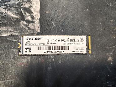 tab a 7: Накопитель для ПК, Б/у, Patriot, SSD, 2 ТБ, Для ПК — 1