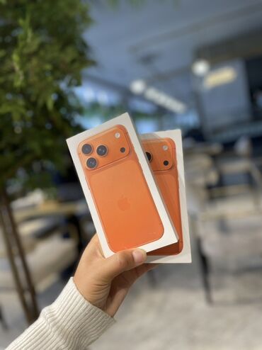 кожаные чехлы: IPhone 17 Pro, Жаңы, 128 ГБ, Куту, Бөлүп төлөө менен, 100 %