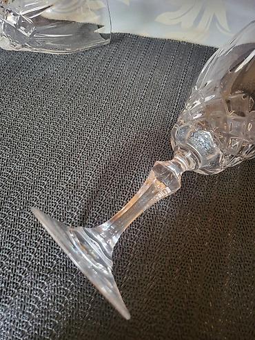 regali za vino: Case kristal Zajecar za vino iz 70ih.god. Case kristal Zajecar za — 8