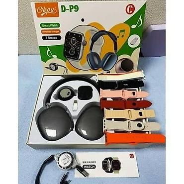 vozol 6 k: OKPU D-P9 smart saat və aksesuar dəsti Qutu məzmunu: - D-P9 smart — 4