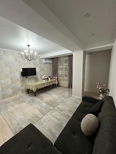 курчатова 1091: 3 комнаты, 82 м², Аламедин-1 мкр 8 этаж — 4