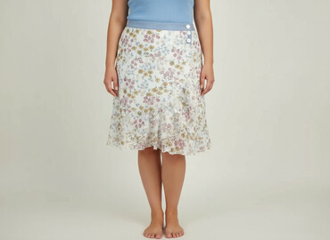 prążkowane spódnice midi: Savida, Спідниця жіноча, розмір XL