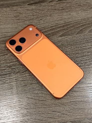 iphone plus: IPhone 17 Pro Max, Б/у, 512 ГБ, Оранжевый, Коробка, 92 % — 1