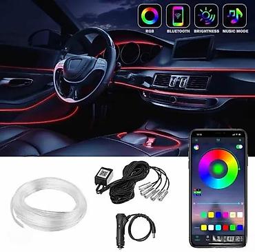 linkovi: LED TRAKA ZA UNUTRASNJOST AUTOMOBILA | Led RGB Bluetooth — 1