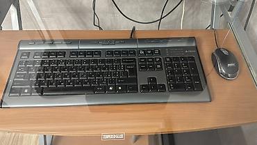 Техника и электроника: Stolüstü kompüter komplekti Tərkib: - Dell LCD monitor (təxminən 19") — 2