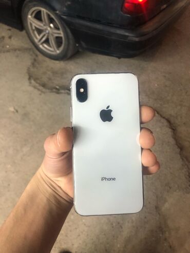 Apple iPhone: Iphone x pil100 ekran deyisilib face id işlemir telfon super