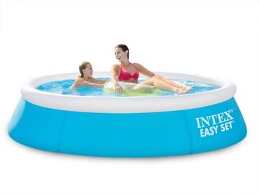 купить насос для бассейна: Бассейн надувной Intex Easy Set 183х51 см (28101). Бассейны серии