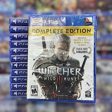 sükan oyun: PlayStation 4 üçün "The Witcher" oyun diski ✅Taksit kartları — 1